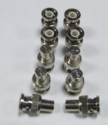 CONNETTORE BNC TAPPO MASCHIO 75 OHM KIT 10 PEZZI CONNETTORE BNC TAPPO MASCHIO 75 OHM KIT 10 PEZZI